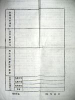 迫害法轮功学员的基本情况调查表(部份)