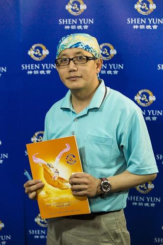 '图7:向日葵儿童故事剧团总召杨书桠觉得神韵可以触及到人的内心深处'