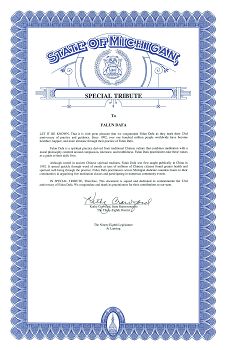 州三十八区众议员Kathy Crawford感谢信