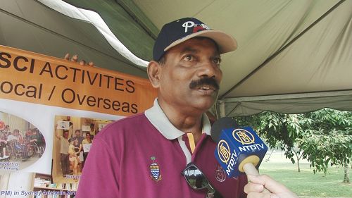 图8:SCI槟城分会主席阿迪穆兰先生希望更多善良的人们不要再保持沉默,因为这只会允许恶人继续作恶。