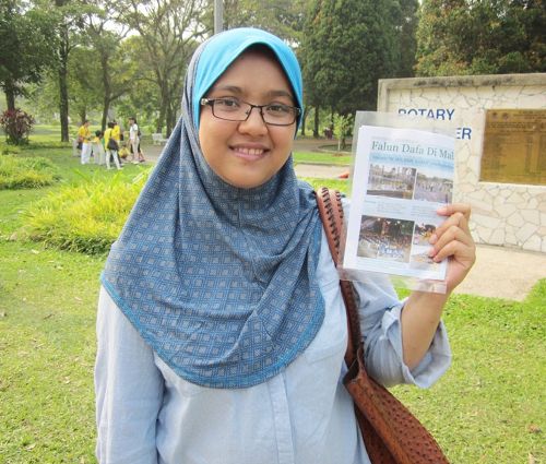 图11:教师Arina这样的活动办得很好,应该继续办下去,让更多的人知道真相。