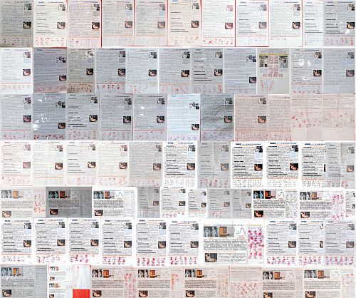 图2:2184名民众签名要求彻底追查江泽民等活摘法轮功学员器官的罪行