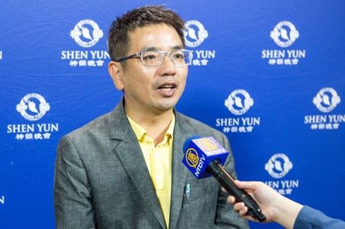 '图8:宜兰市长江聪渊希望神韵音乐可以推广到世界的每一个角落。'