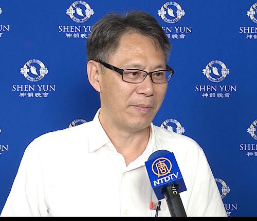 '图11:刘玄咏表示聆听时好像将自己拉回到两百年以前的世界。'