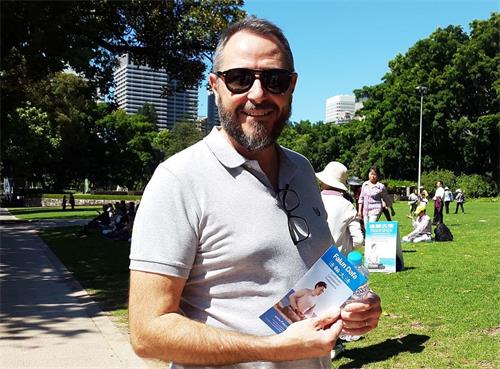 '图5:法国人瑟基(Seoge?Bonnafous)先生:希望迫害被尽快结束'