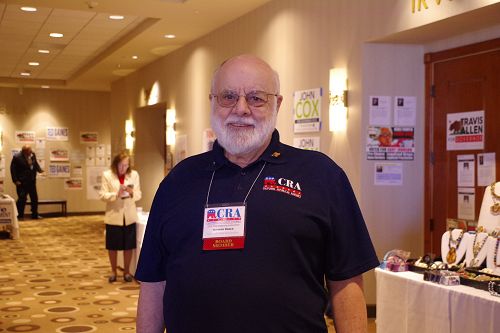 图2:“加州共和党联盟”索拉诺县(Solano)主席诺曼‧瑞斯(Norman Reece)。