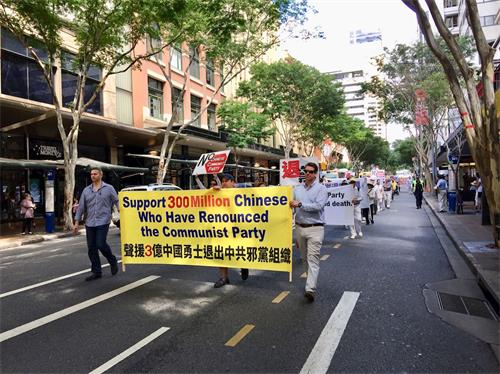 '图1～2：声援三亿民众退出中共邪<span