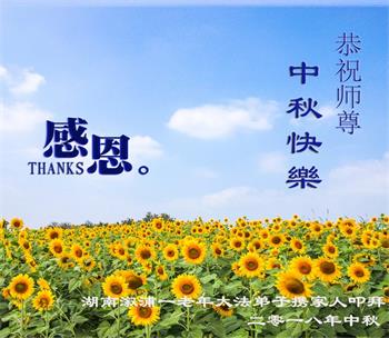 图17~19:大法弟子们感念师恩,修炼更精進。