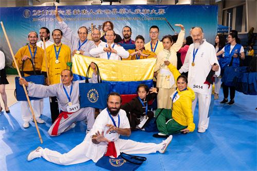 图8:二零一九年八月二十四日,来自哥伦比亚的十一位选手,有九位入围复赛。