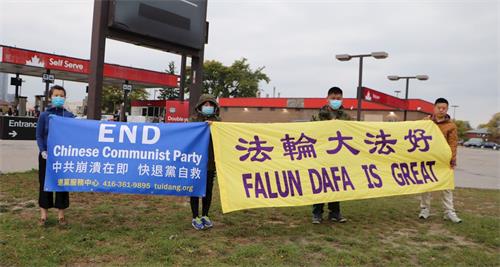 '图1～17：二零二零年十月十日和十一日，大多伦多地区的三十多个繁忙的大路口，退<span