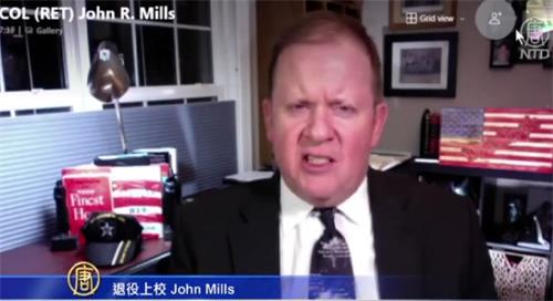 '图2：前国防部网络安全政策和战略主管米尔斯（John Mills）12月25日接受新<span