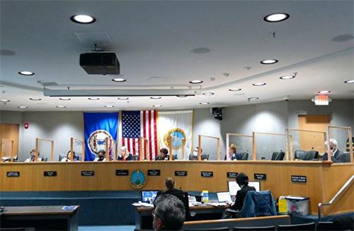 '图2:2021年2月16日,美国弗吉尼亚州威廉王子县委员会(Prince