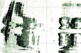 '图13:由精密的声纳绘制的部份区域'