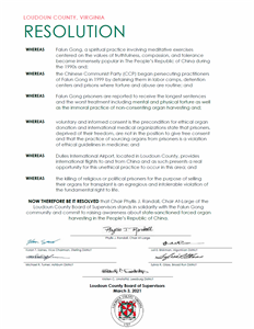 '图2:Gong Resolution March, 2021:弗吉尼亚州劳登县决议案'