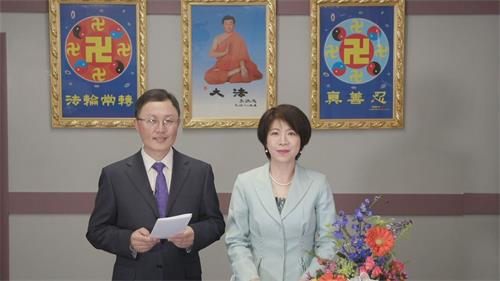 '图：二零二一年五月二十二日，希望.之声召开了“第二届希望.之声媒体法轮大法修炼心得交流会”。'