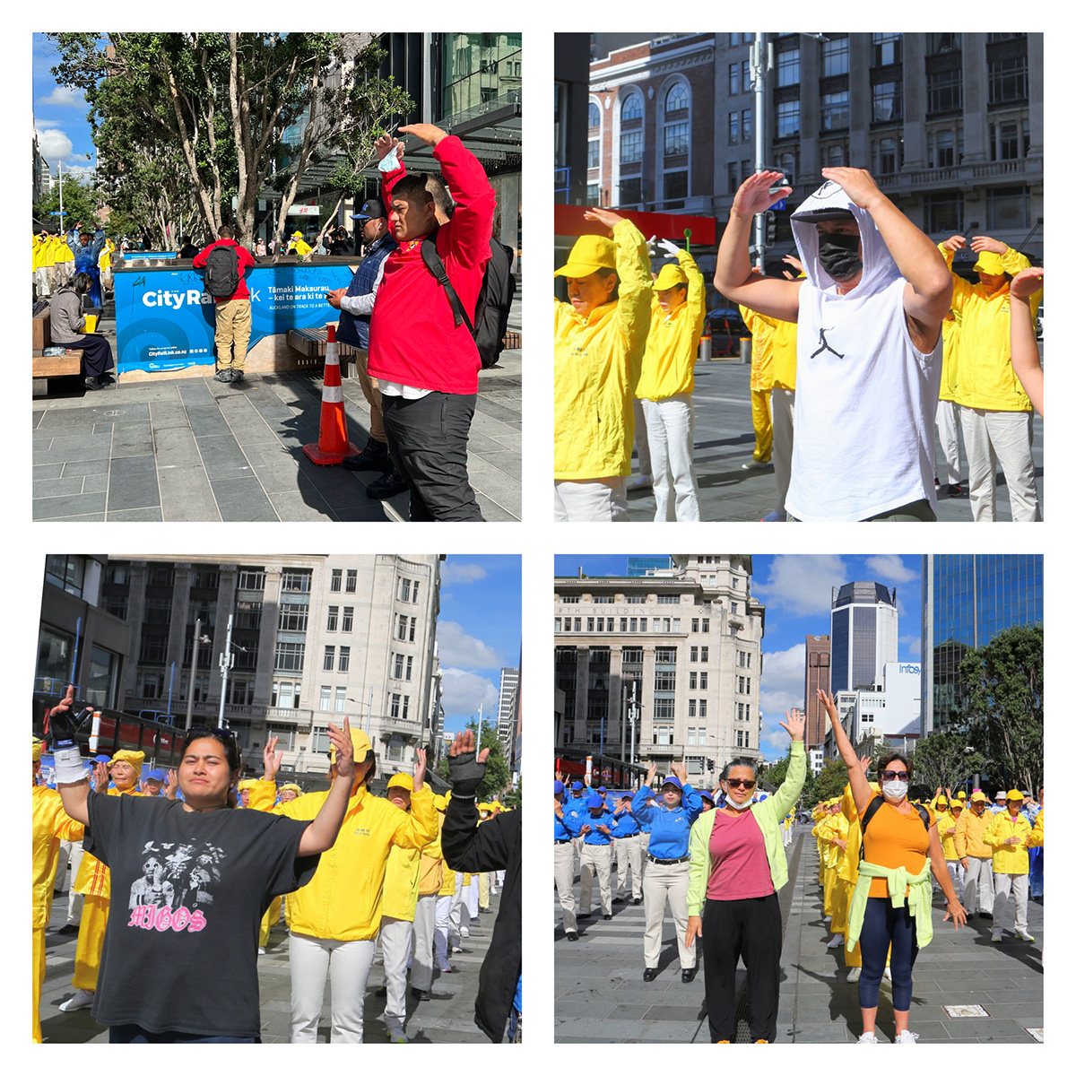 新西兰庆祝3.9亿中国人退出中共 民众支持 2 2022 4 17 new zealand 390million quit ccp celebration 02