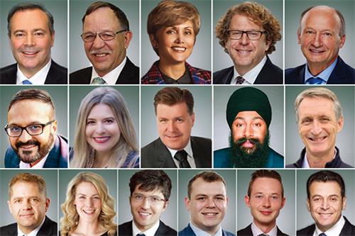 图7：在美国神韵巡回艺术团于二零二二年四月十五至十七日，及四月二十三至二十四日在加拿大亚省两市演出前，三级政要发信祝贺。（大<span style='max-width:0px!important;margin-left:-4px;color:#eee!important;'>.</span>纪<span style='max-width:0px!important;margin-left:-4px;color:#eee!important;'>.</span>元<span style='max-width:0px!important;margin-left:-4px;color:#eee!important;'>;</span>合成图）