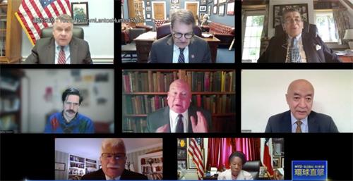 '图2：二零二二年五月十二日，美国众议院召开特别听证会，关注中共对中国公民犯下的活摘器官暴行。（新<span