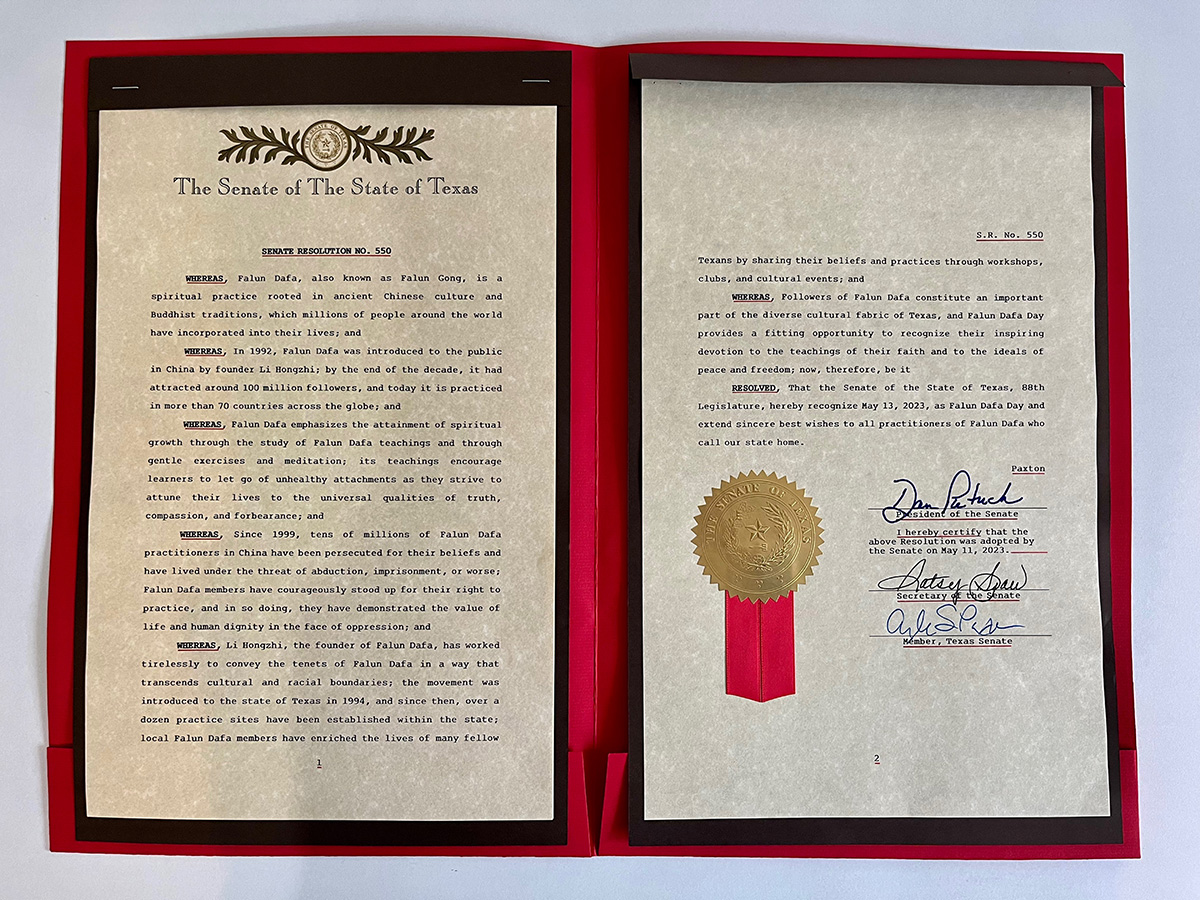 图1~3:德州参议院《第五百五十号决议案》