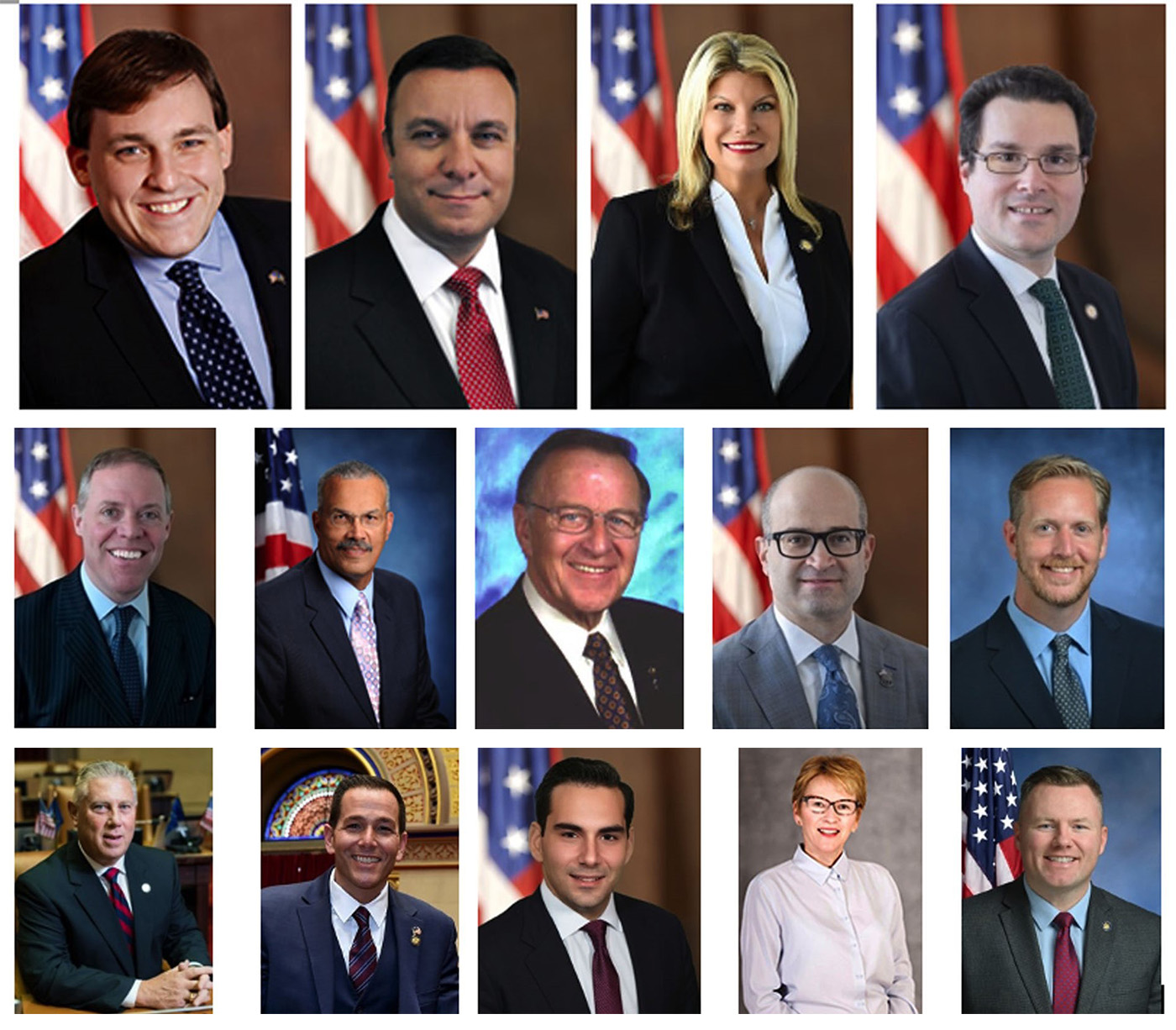 图1:更多纽约州政要发来褒奖令和贺信