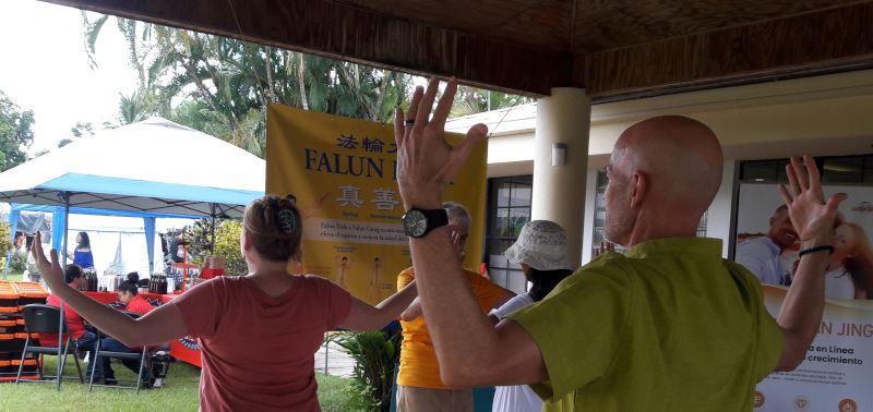 '图3:第一次学功的人都非常平静,感受到内心的宁静。'