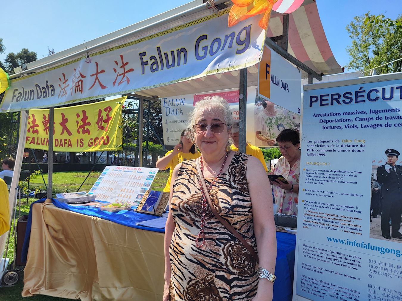 '图13:安东尼说:“真善忍很重要,是一种培养善良的力量。”'