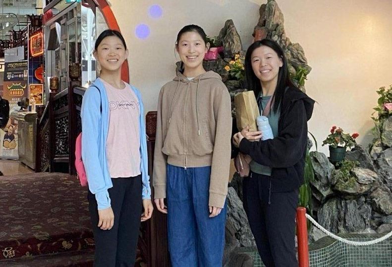 '图5:迈克的女儿们。'