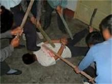 '酷刑演示:暴打'