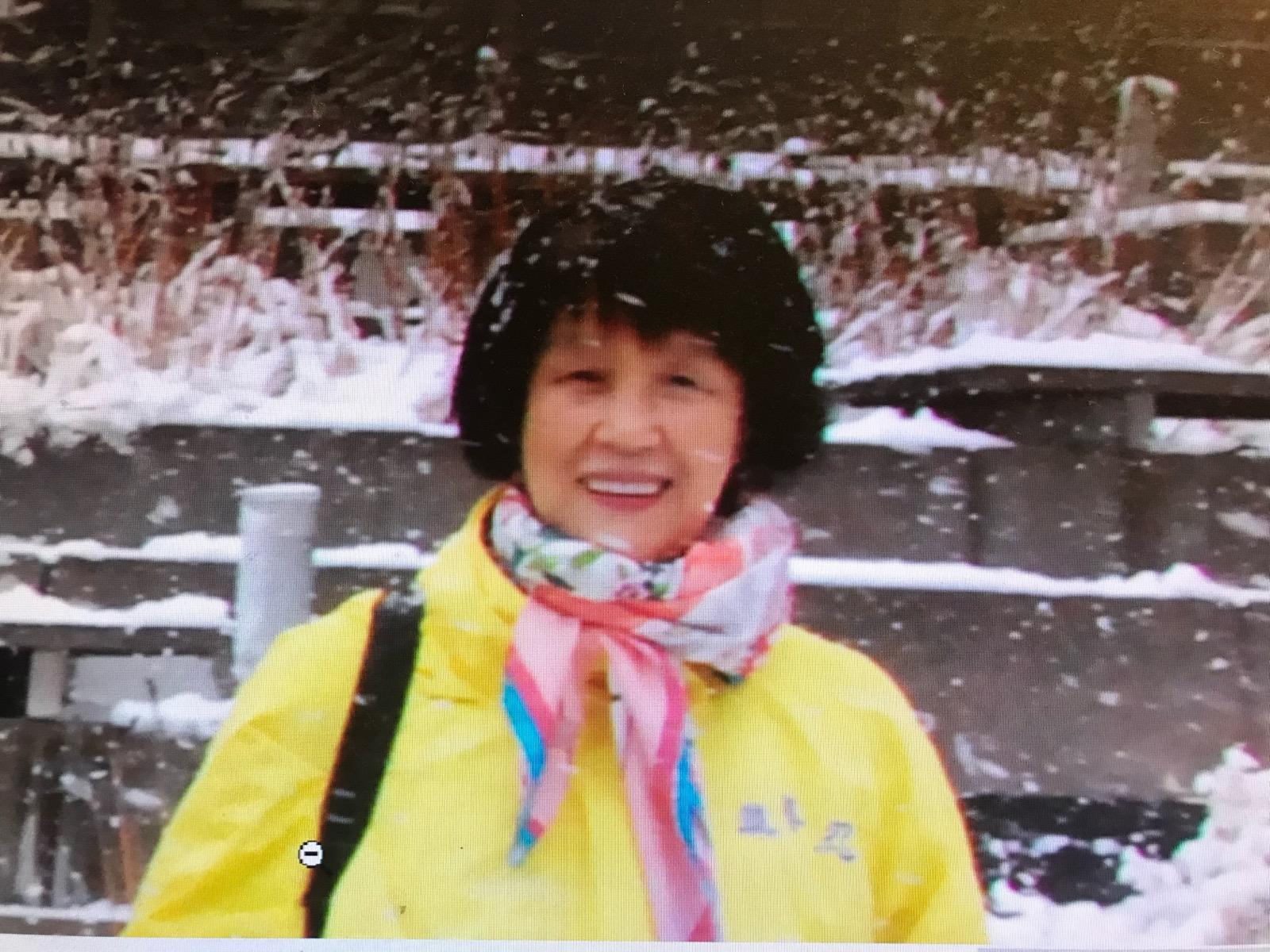 上图:王秋菊在加拿大