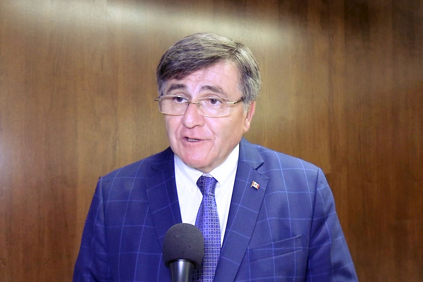 '图3:联邦保守党国会议员马国基呼吁政府正视外国势力对加拿大社区的渗透与跨国镇压。'