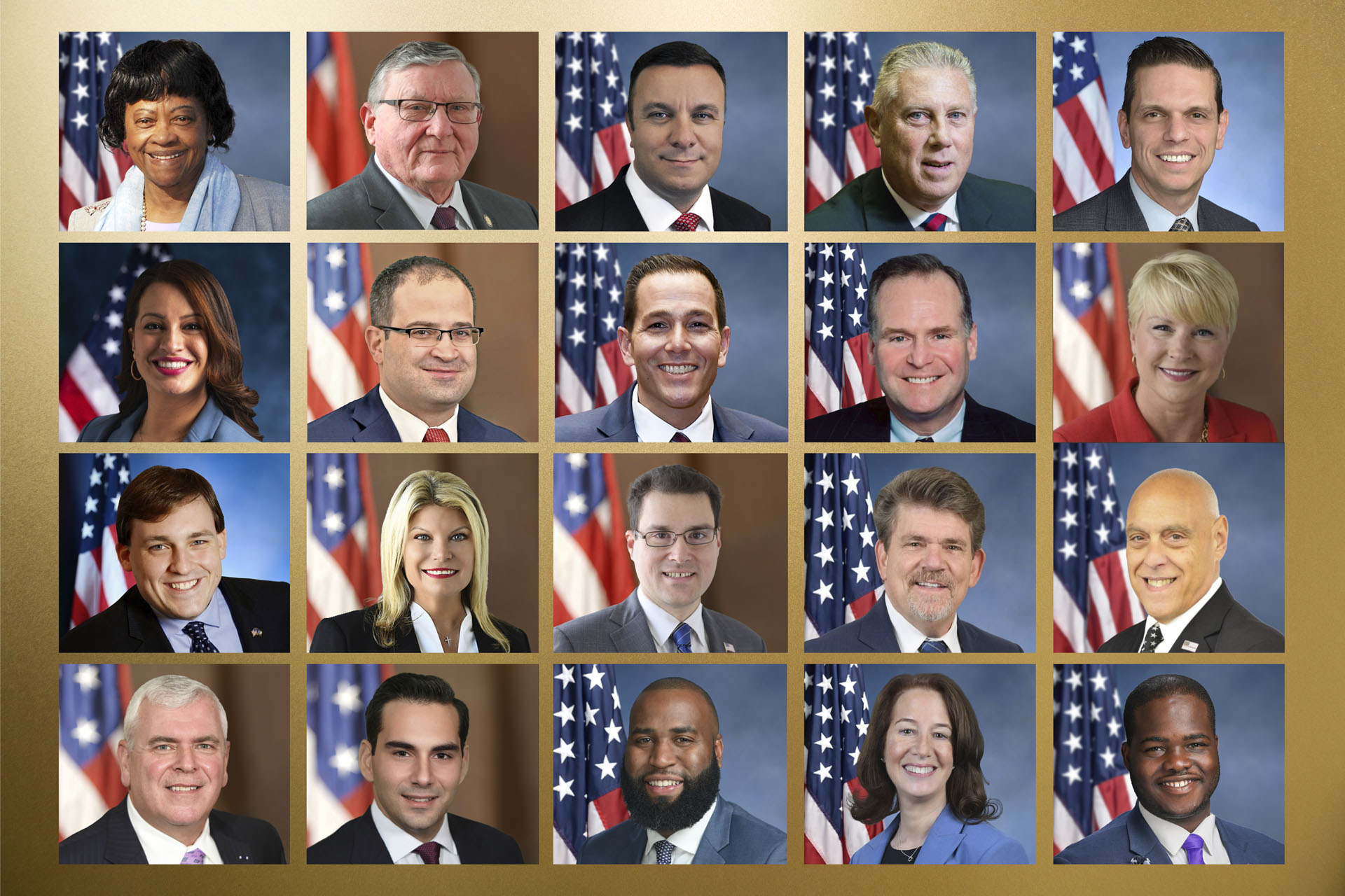 图11:20位州众议员发来褒奖令与贺信,迎接神韵重返纽约市的林肯中心(Lincoln Center)与奥伯尼/斯克内克塔迪市的普罗克特斯剧院(Proctors)。他们是: