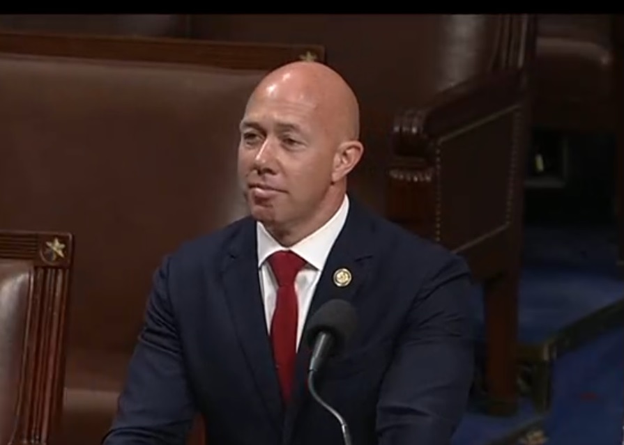 图3:二零二五年五月五日,众议院外交事务委员会主席、佛罗里达州共和党众议员布莱恩·马斯特(Brian Mast)在国会大厦发言。