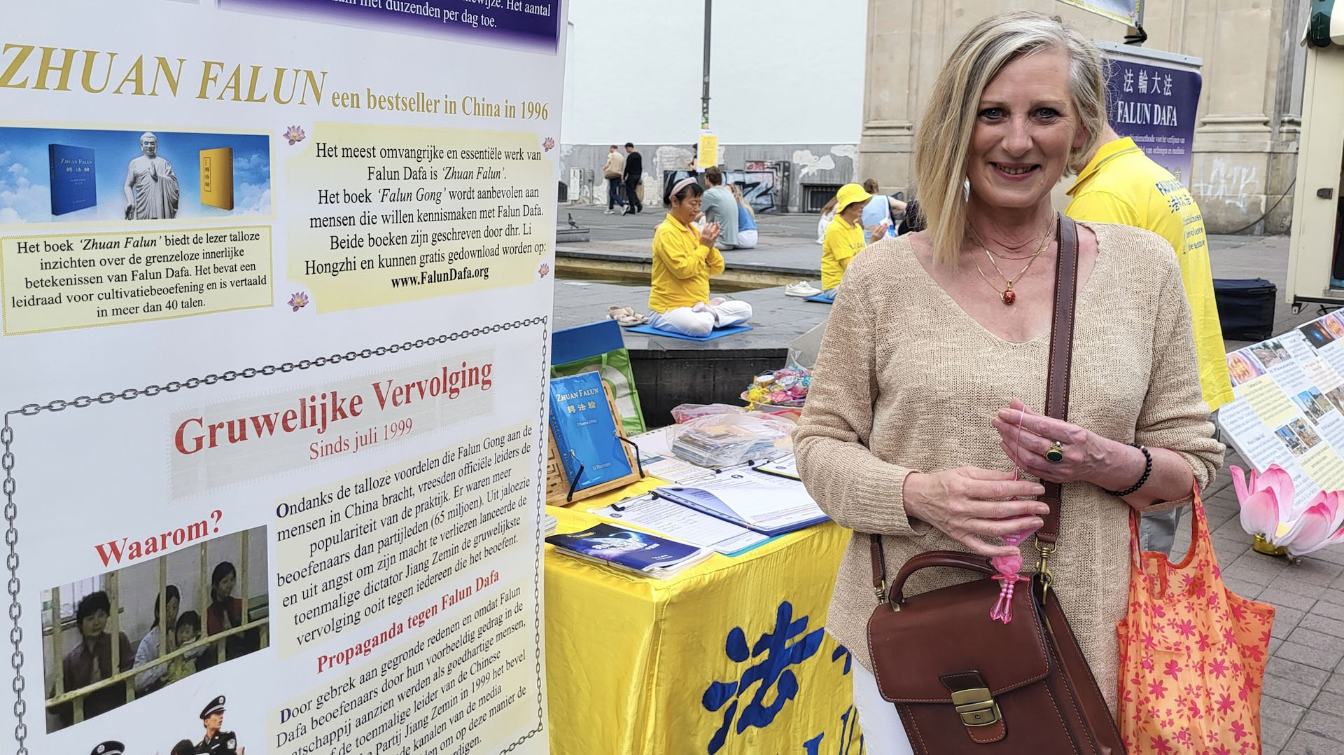 图14:布瑞捷特:法轮功正是我一直在找的具有那种能量的功法。