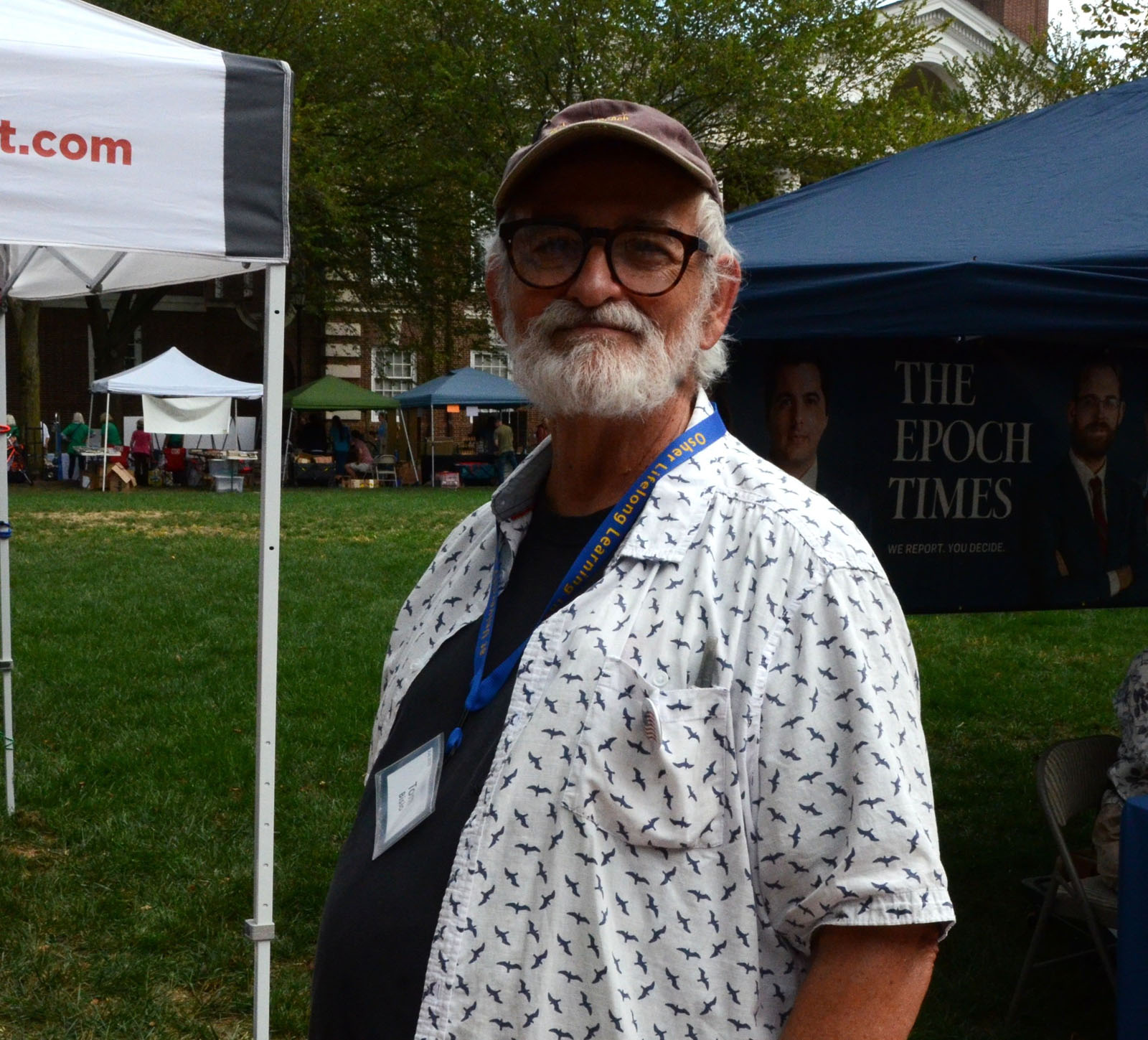 图6:退休心理学家汤姆(Tom)将中共的迫害形容为“一种恐怖”